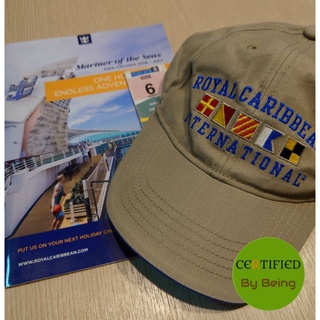 หมวกแก๊ปที่ระลึก เรือสำราญ Royal Caribbeans souvenir cap