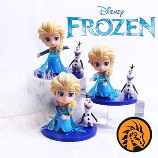 🔥พร้อมส่ง🔥โมเดล เจ้าหญิง Disney Frozen เอลซ่า + โอลาฟ ขนาด 8.5 ซม. เกรดพรีเมี่ยม งานสวย น่ารัก น่าสะสมครับผม❤
