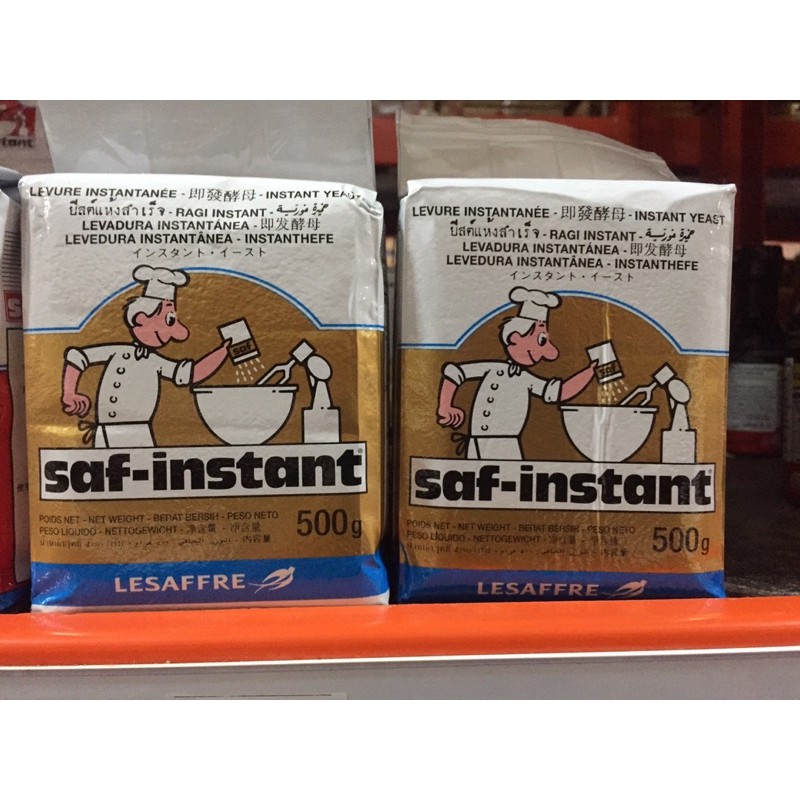 ยีสต์-ยีสต์ผงสำเร็จรูป-500g-ยีสแห้ง-ตราชาฟอินสแตนท์-instant-dry-yeast-gold-label-ฉลากแดง-ฉลากทอง