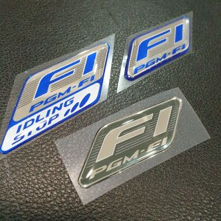 สติ๊กเกอร์ FI แท้ Honda เรซิ่น 3D สติ๊กเกอร์ PGM-FI