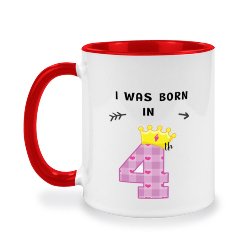 แก้วเซรามิคสกรีนข้อความแบบ-2-สี-ของขวัญวันเกิด-สำหรับคนเกิดวันที่-4-แก้วกาแฟมีข้อความ