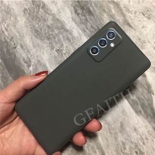 เคสโทรศัพท์ Samsung Galaxy M52 5G 2021 New Handphone Casing Skin Feel TPU Soft Phone Case Simple Color TPU Silicone Back Cover SamsungM52 GalaxyM52