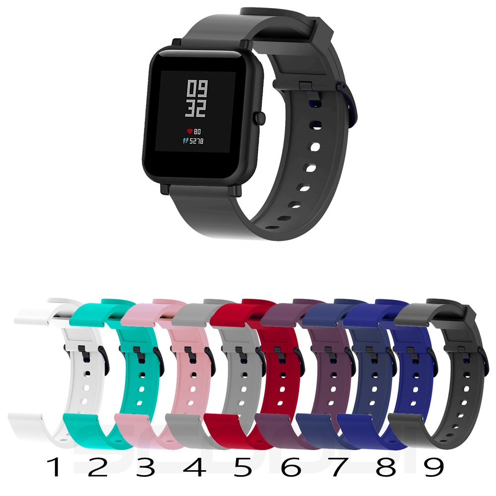ภาพหน้าปกสินค้าสายนาฬิกาข้อมือ ซิลิโคนนิ่ม สําหรับ Huami Amazfit Bip 3 3Pro / Bip U U Pro / Bip S Lite Youth smart watch จากร้าน scoodi.th บน Shopee