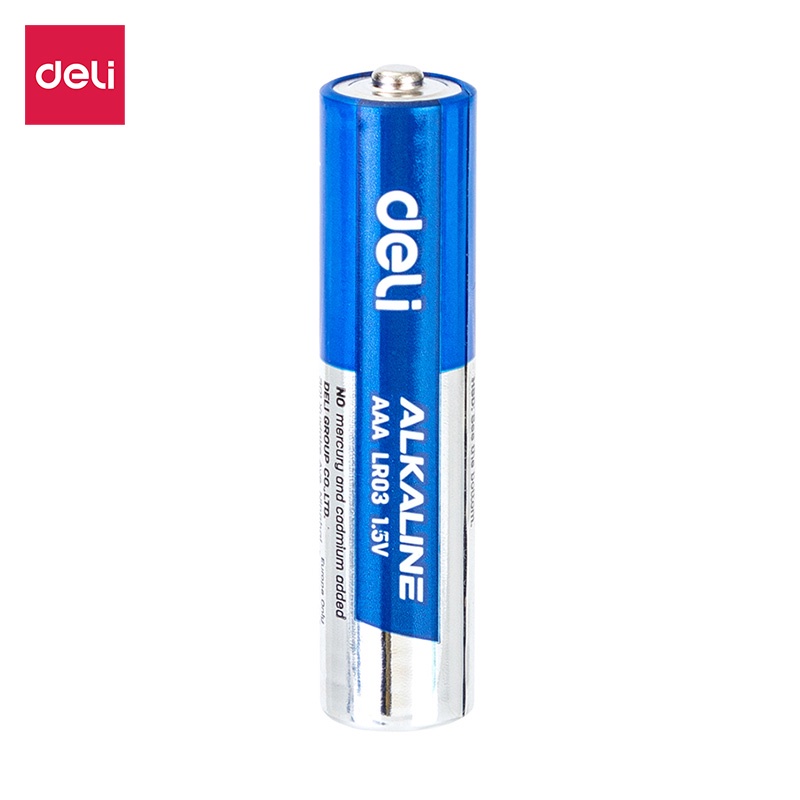 ภาพสินค้าDeli6 ก้อนถ่านอัลคาไลน์ AA LR6 / AAA LR03 ถ่าน 1.5V ใหม่ ถ่านไฟฉายอัลคาไลน์ Alkaline Battery จากร้าน deliliving บน Shopee ภาพที่ 6