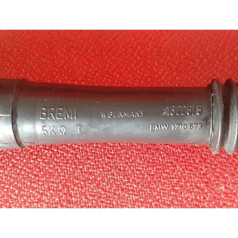 สายหัวเทียนแท้เดิมเยอรมัน-spark-plug-socket-5000-ohm-1710673-made-in-germany-bmw-e30-e36-e34-z3-เครื่อง-m40-m43