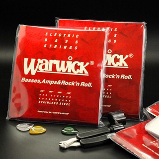 USA. ของแท้100% 5สาย/4สาย สายเบส Warwick U.S.A  สำหรับเบส มีให้เลือก 2 เบอร์ -  มีเก็บปลายทาง