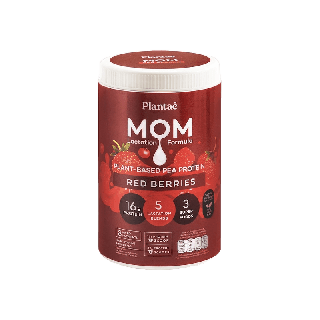 [ลดเพิ่ม130.- PLANTAE5] No.1 Plantae MOM Pea Protein รส Red Berries 1 กระปุก : FOR MOM Plant based PEA Protein สำหรับแม่