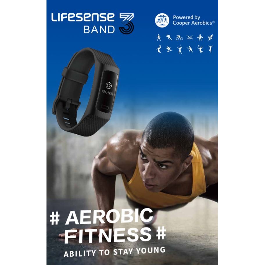 LIFESENSE BAND 3 BLACK 119 742800001 Shopee Thailand