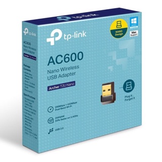 TP-LINK Wireless USB Adapter (Archer T2U Nano) AC600 Dual Band