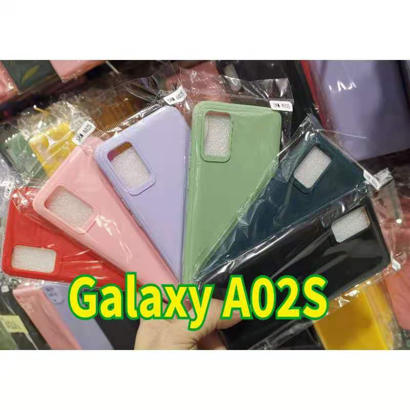 พร้อมส่งในไทย-เคสtpu-นิ่ม-สีพาสเทล-สำหรับ-samsung-galaxy-a02s-m02sตรงรุ่น