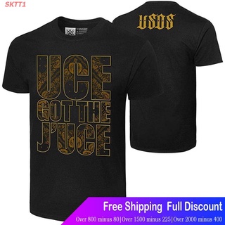 SKTT1 เสื้อยืดกีฬา WWE The Usos Uce Got The JUce Authentic T-Shirt Sports T-shirt