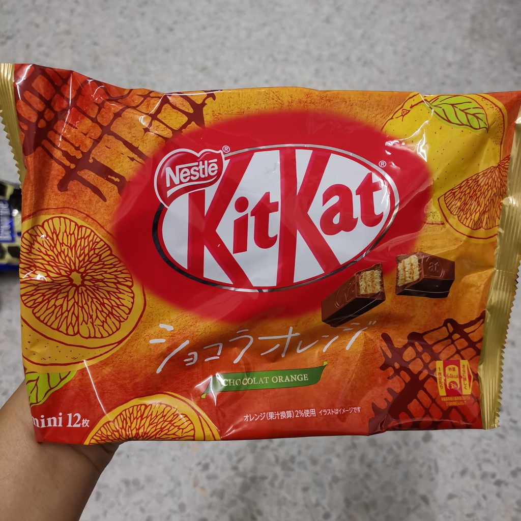 kitkat-จากประเทศญี่ปุ่นมีหลายรสชาติเลยน้า