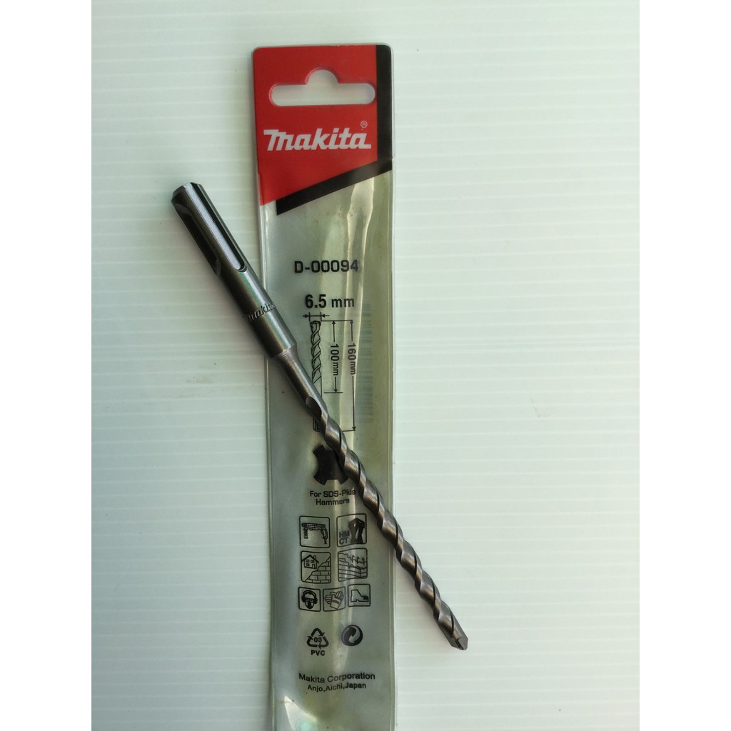 ดอกสว่านโรตารี่-เจาะปูน-มากิต้า-sds-plus-6-5mm-1-ดอก