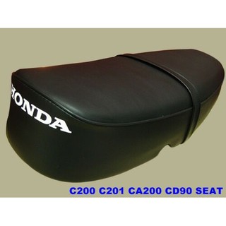 DOUBLE SEAT COMPLETE for HONDA C200 C201 CA200 CD90 // เบาะรถ สีดำ HONDA C200 C201 CA200 CD90 สินค้าคุณภาพดี