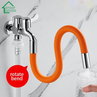 ภาพหน้าปกสินค้าLOTSOFGOODS☆ Adjustable Faucet Extender Kitchen Bathroom Water Tap Extension Tube Filter ที่เกี่ยวข้อง