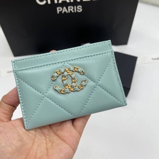 Chanel Card Holder Original Grade Size11cm สวยทุกสีเลยค่ะ หนังแกะแท้ เกรดดีเทียบเท่าต้นฉบับ นุ่มนิ่มมากค่ะFull Box Set