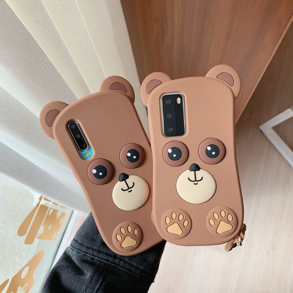 เคสโทรศัพท์มือถือ-ซิลิโคนนุ่ม-ลายหมี-3d-สำหรับ-ออปโป้-a92-a52-a72-a9-a5-2020-f11-f9-a12-a12e-a7-a5-a5s-a3s-a3-r15-pro-reno-4-4se-5-pro