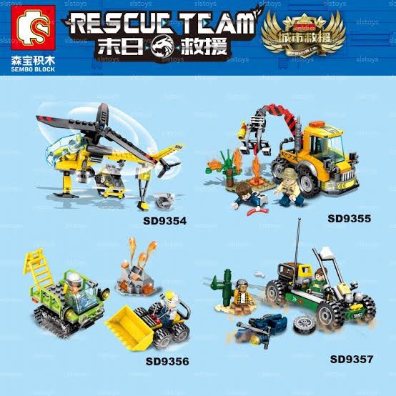 ss-toys-เลโก้-city-9354-หน่วยกู้ภัย-rescue-team-4กล่อง-ขายยกชุดนะคะ