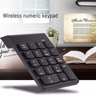 2.4G Wireless USB Numeric Mini Number Pad Keyboard