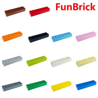 [Funbrick] ของเล่นตัวต่ออิฐ 2x8 3007 เข้ากันได้กับของเล่นตัวต่อ Blcok DIY 50 ชิ้น