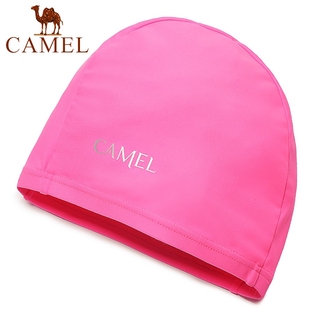 Camel หมวกว่ายน้ํา ป้องกันหู สีพื้น