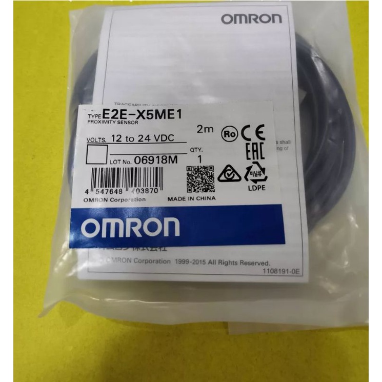 omron-e2e-x5me1-แท้-proximity-sensor-ไฟ-12-24vdc-ออกบิลได้