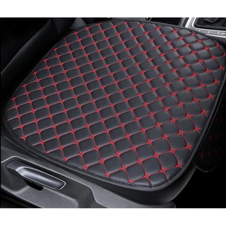 Fin 1 แผ่นรองเบาะนั่งรถยนต์หนัง PU ผ้าคลุมเบาะรถยนต์ Universal Car Seat Covers Mat PU Leather 5 Layers No. 2990-2