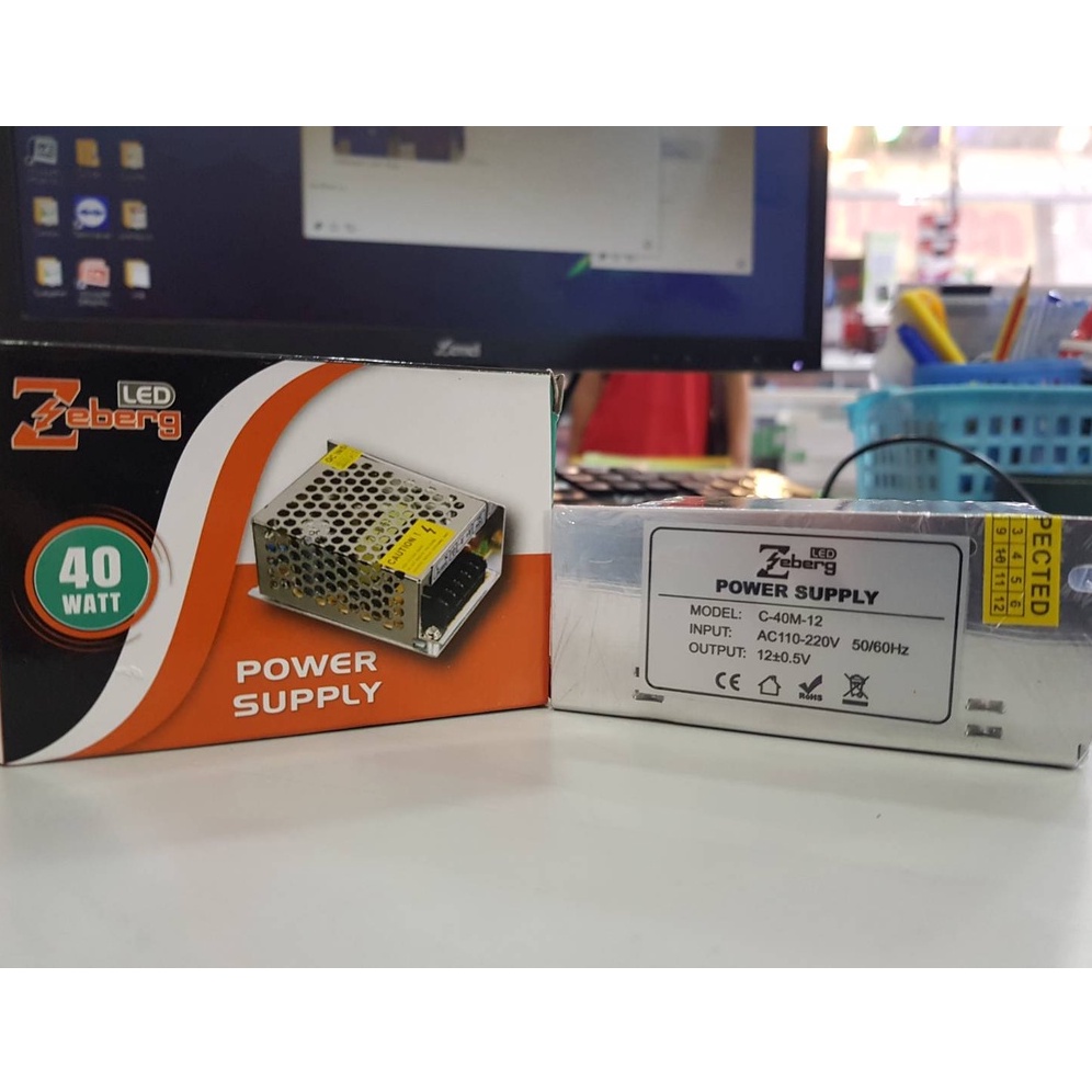 switching-power-supply-หม้อแปลงไฟ-40w-3a-zeberg-ใช้แปลงกระแสไฟฟ้า-จากกระแสตรงเป็นกระแสสลับ-สินค้าพร้อมจะจัดส่ง