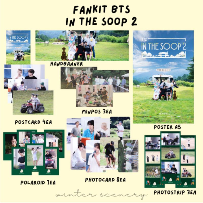 Bts Fankit In The Soop 2 (PAHE ประหยัดแพ็กเกจ) Shopee Thailand
