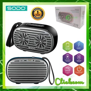 SODO Z19 New retro bluetooth speaker 16W # ลำโพง sodo