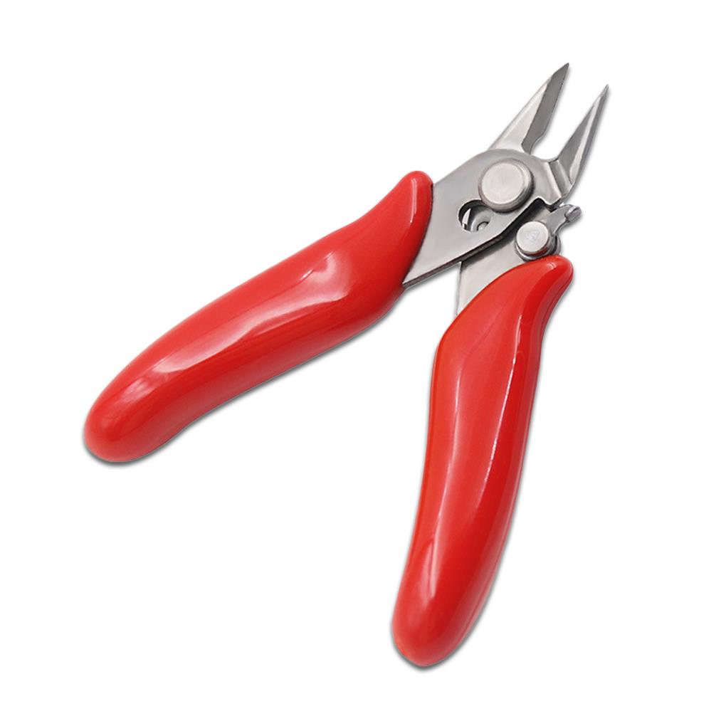 biho-diagonal-pliers-wire-cable-small-nipper-flush-snips-spring-loaded-crimper-plastic-handle-diy-handicraft-portable