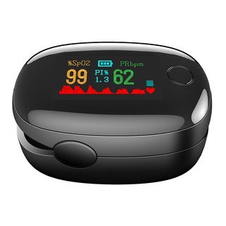 พร้อมส่ง เครื่องวัดออกซิเจนปลายนิ้วเครื่องวัดออกซิเจนในเลือด pulse ​oximeter เครื่องวัดออกซิเจน ตรวจวัดชีพจรปลายนิ้ว