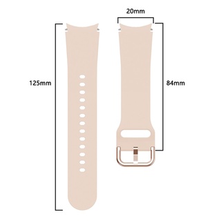 ภาพขนาดย่อของภาพหน้าปกสินค้าสายนาฬิกาข้อมือ 20มม. สําหรับ Samsung Galaxy Watch 4 40มม. 44มม./ Classic 42มม. 46มม. จากร้าน jianchuang01.th บน Shopee