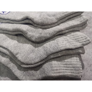 ภาพขนาดย่อของภาพหน้าปกสินค้าถุงเท้าข้อกลาง พื้นหนา​(มีสีเทาเข้ม​, เทาอ่อน)​ จากร้าน aomsin_sock บน Shopee ภาพที่ 4