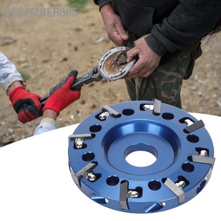 December305 8‑Blades Hoof Trimming Plate Aluminium Alloy Cattle Cow Angle Grinder Disc Cutter