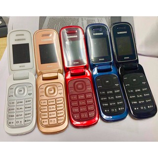 โทรศัพท์มือถือซัมซุง SAMSUNG GT-E1272 ใหม่ (สีแดง) มือถือฝาพับ ใช้ได้ 2 ซิม ทุกเครื่อข่าย AIS TRUE DTAC MY 3G/4G ปุ่มกด