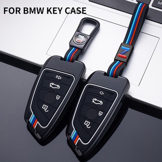 ภาพหน้าปกสินค้าเคสกุญแจรถยนต์ โลหะผสม หลากสี อุปกรณ์เสริม สําหรับ Bmw G20 G30 X1 X3 X4 X5 G05 X6 ซึ่งคุณอาจชอบราคาและรีวิวของสินค้านี้