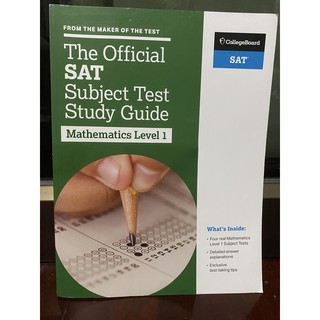 SAT Math level 1 Collegeboard | Shopee Thailand