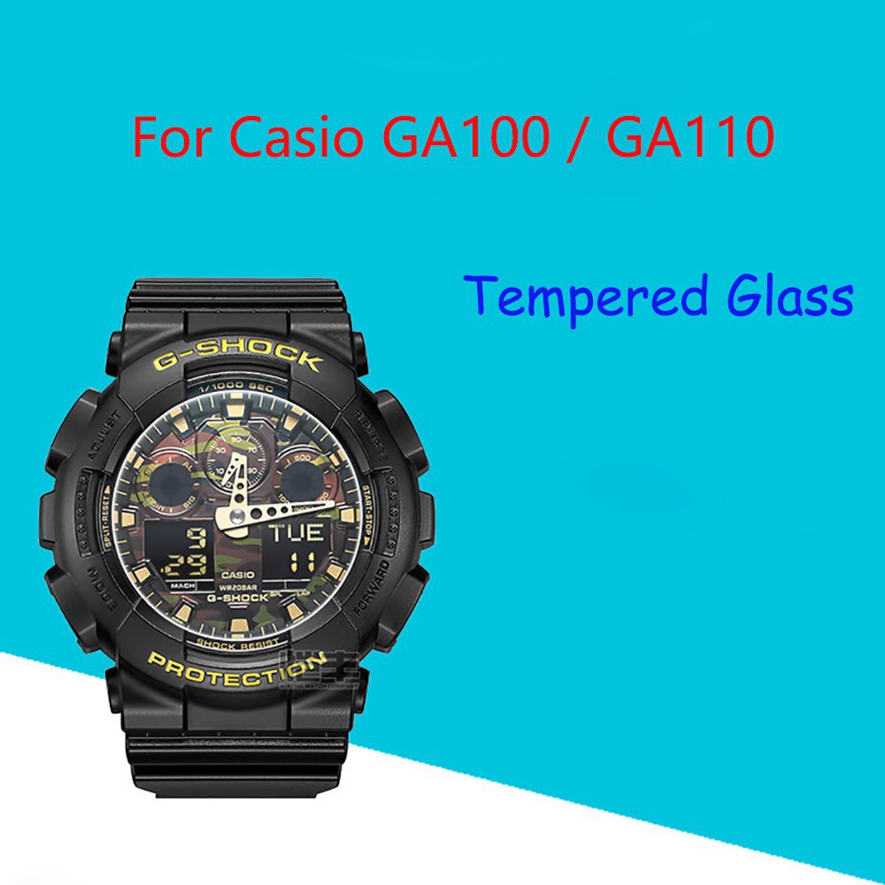 ภาพหน้าปกสินค้าCASIO ฟิล์มกันรอยหน้าจอสําหรับ Casio Ga 100 Ga 110 / Ga100 / 110 2 . 5 D 9h