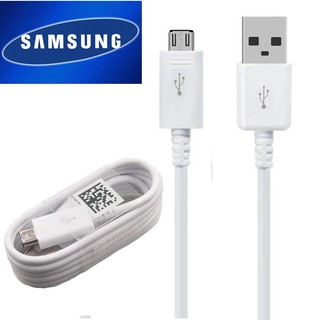 สายชาร์จ Samsung ของเเท้แกะเครื่อง หัว USB MICRO รับประกัน 1 ปี​ แท้ 100% . [Original)