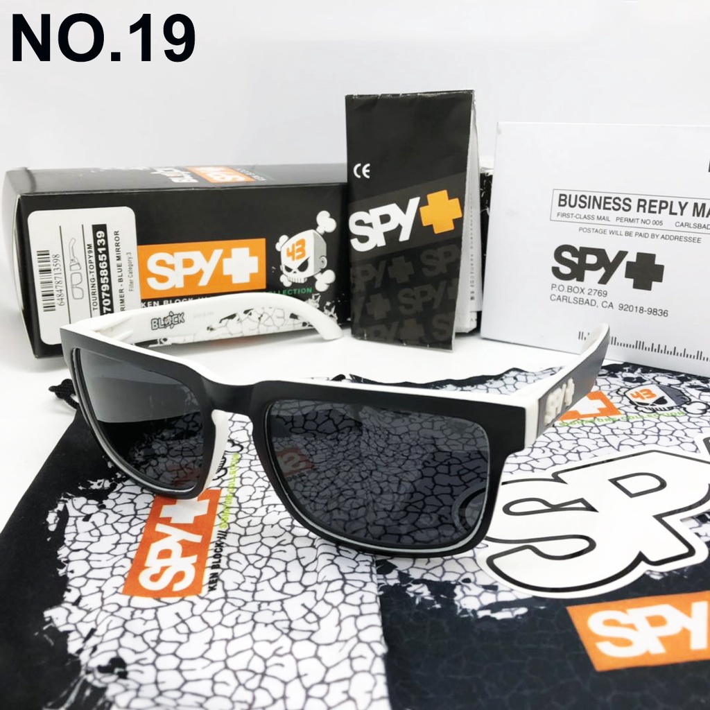 Spy แว่นตากันแดด แฟชั่น SPY+ พร้อมกล่อง SPY ของแท้ สําหรับผู้ชาย และ ...