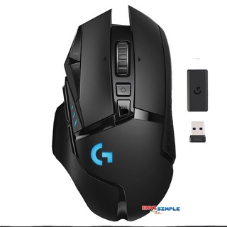 Logitech G502 Lightspeed Wireless Gaming Mouse แถมฟรีแผ่นรองเม้าส์