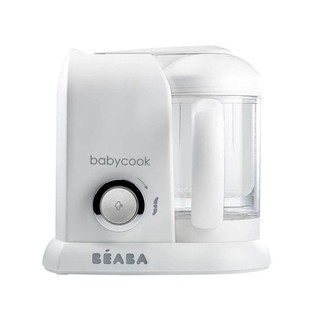 BEABA เครื่องนึ่งปั่นอาหาร Babycook® Solo SILVER WHITE