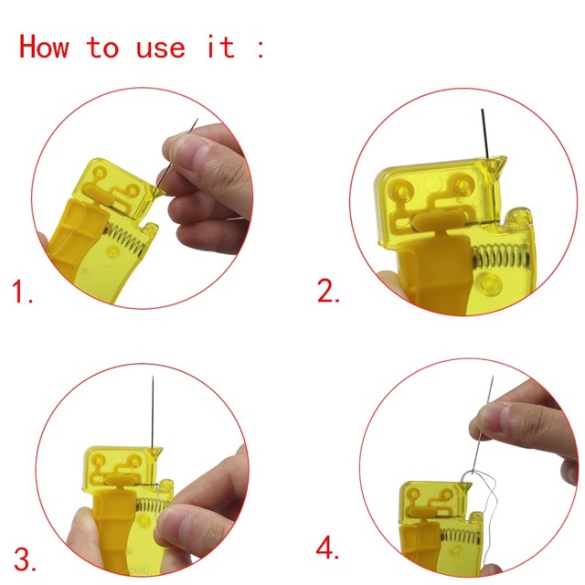 ที่สนเข็ม-1ชุด-3ชิ้น-ตัวช่วยร้อยด้ายเย็บผ้า-ลดภาระสายตาค่ะ