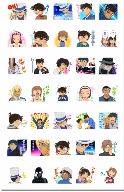 stickerline-detectiveconan-vol-6-japan-โคนัน