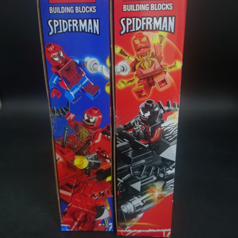 เลโก้-spiderman-lw-2067-ชุด-เวนอม-และ-คาเนจ-2-แบบ-2-สไตล์-ราคาถูก-แยกขาย-ซื้อครบชุด-ถูกกว่า-พร้อมส่งทันที