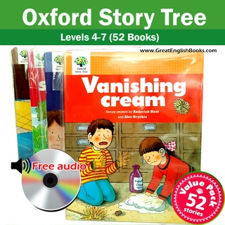 พร้อมส่ง  Oxford Story Tree level 4-7 หนังสือเด็กภาษาอังกฤษ 52 เล่ม ชุดใหญ่ (ซีรีส์นี้มีถึงlevel7)