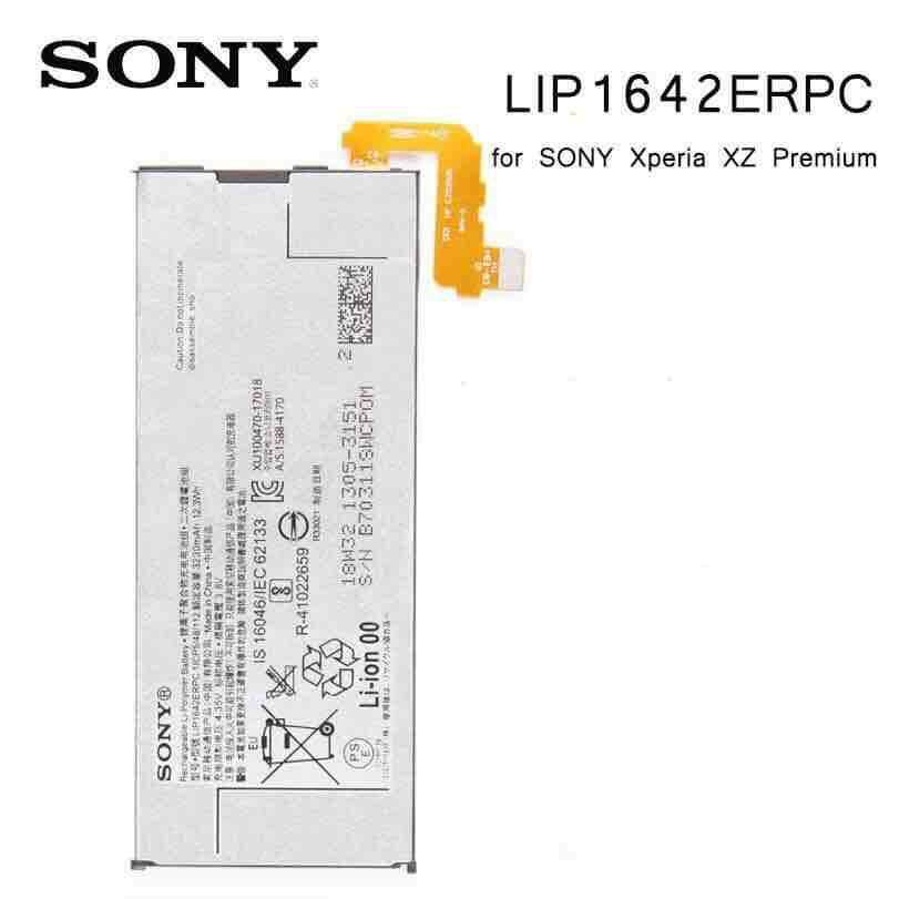 แบตเตอรี่ แท้ Sony Xperia XZ Premium G8142 XZP G8142 G8141 LIP1642ERPC ...