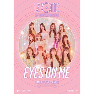 แผ่น DVD IZONE EYES ON ME IN SEOUL JAPAN