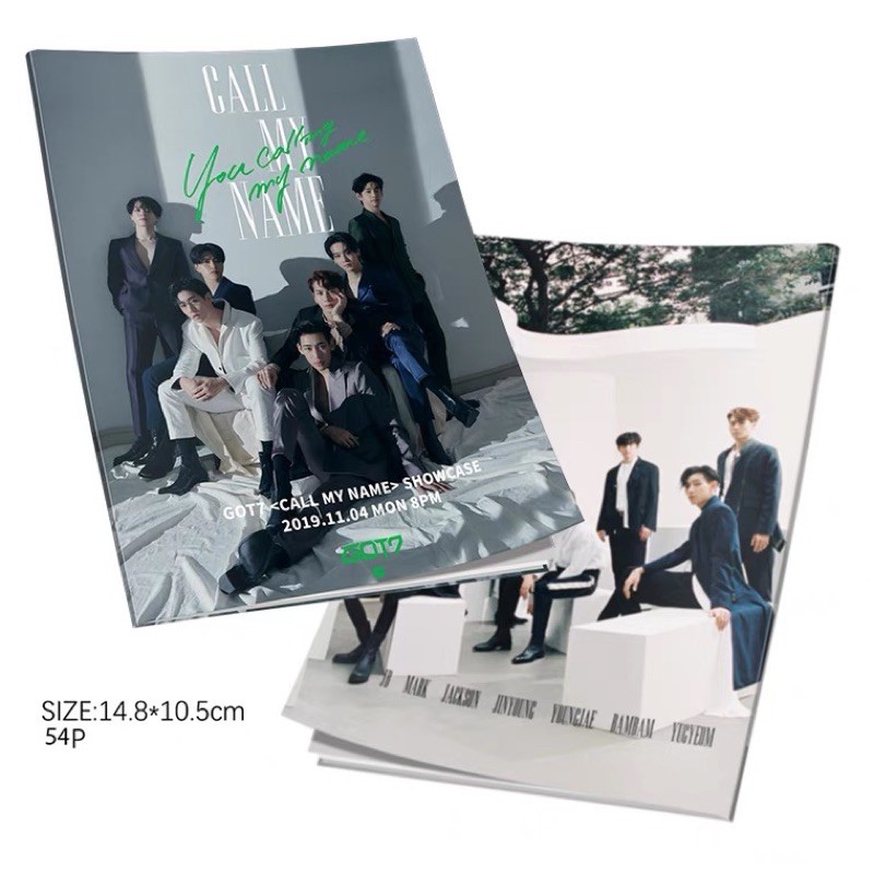 โฟโต้บุ๊คgot7-สมุดภาพgot7-ราคา200บาท-พร้อมของแแถม